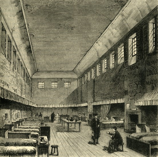 'The Old Dormitory in 1840', (1881). Creator: Unknown.