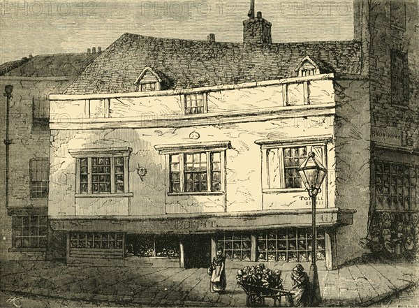 'Old Houses in Tothill Street, Westminster', (1881). Creator: Unknown.