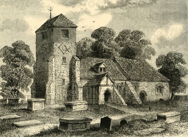 'Lee Church in 1795', (c1878). Creator: Unknown.