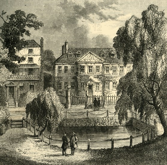 'The Old House on the Green', (c1878). Creator: Unknown.