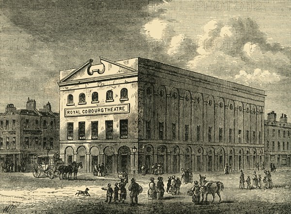 'The Old Coburg Theatre in 1820', (c1878). Creator: Unknown.