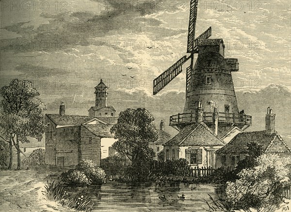 'Drug Mill of the Apothecaries' Company', (c1878). Creator: Unknown.