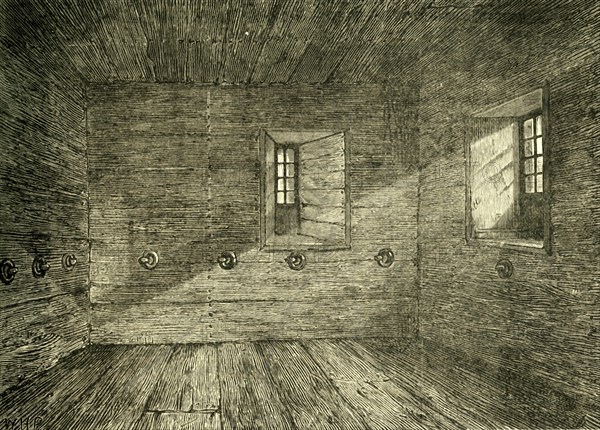'The Chamber in Lambeth Palace In Which the Lollards Were Confined', (c1878). Creator: Unknown.