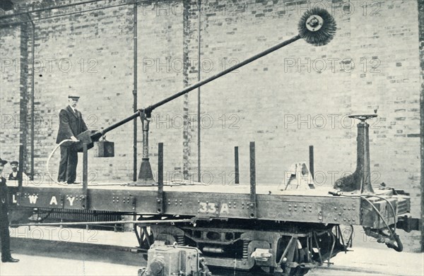 'Keeping the Tunnels Clean', 1922. Creator: Unknown.