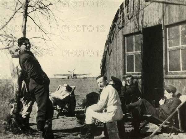 'Dispersal Point at Vassincourt', 1939-1940, (1941). Creator: Unknown.