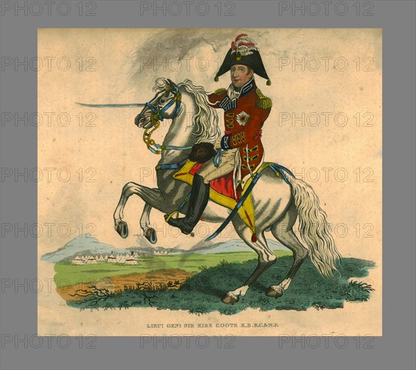 'Lieut. Genl. Sir Eire Coote. K.B. K.C.&M.P.', 1816. Creator: John Romney.