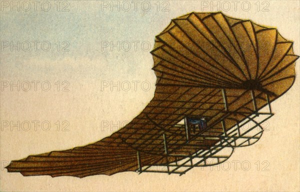 Etrich's 'Zanonia' glider, 1906. (1932). Creator: Unknown.