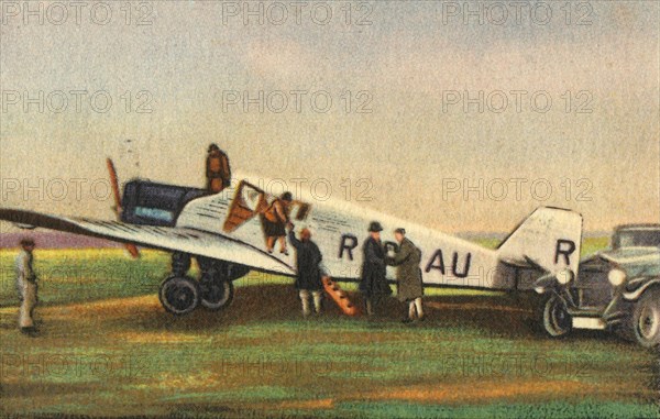 Junkers F13 L plane, 1920s, (1932).  Creator: Unknown.
