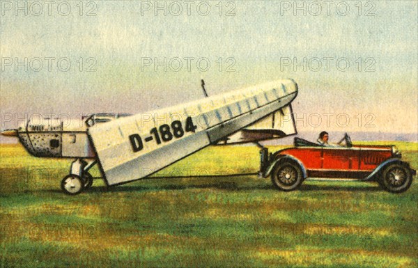 Messerschmitt M 23c plane, 1920s, (1932). Creator: Unknown.