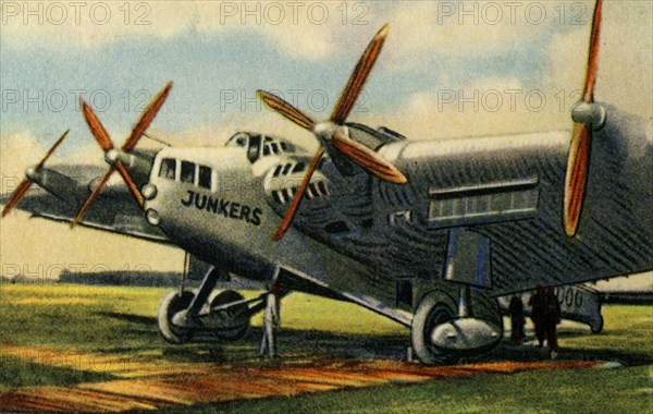 Junkers G.38 plane, 1920s, (1932). Creator: Unknown.