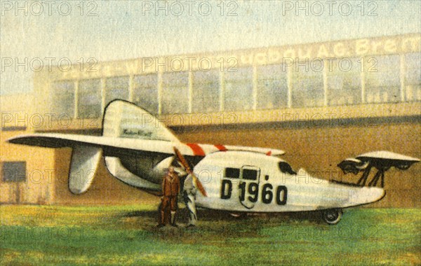 Focke-Wulf F19a Ente plane, 1920s, (1932). Creator: Unknown.