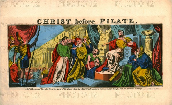 Christ before Pilate. Creator: Unknown.