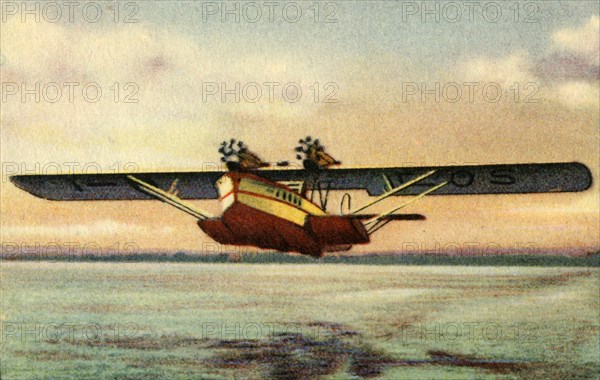 Dornier Superwal flying boat, 1920s, (1932).  Creator: Unknown.