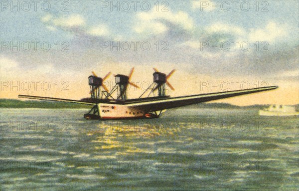 Rohrbach Romar flying-boat, 1920s, (1932). Creator: Unknown.