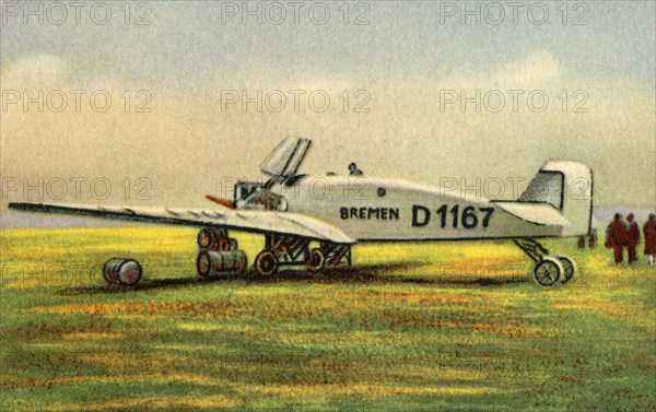 Junkers W 33 L transport plane, 1920s, (1932).  Creator: Unknown.