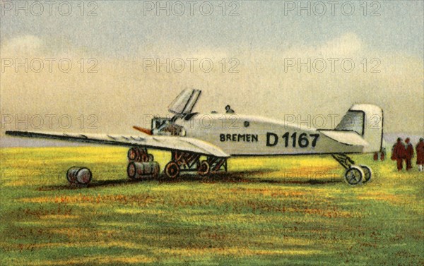 Junkers W 33 L transport plane, 1920s, (1932). Creator: Unknown.