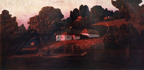 'An Evening in the Ukraine', 1901, (1939). Creator: Arkhip Ivanovich Kuindzhi.