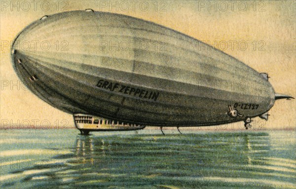 LZ 127 Graf Zeppelin, 1928, (1932).  Creator: Unknown.