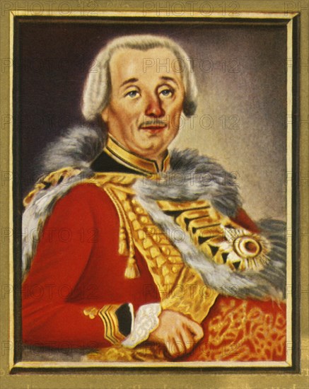 'Hans Joachim Von Ziethen', (1933).  Creator: Unknown.