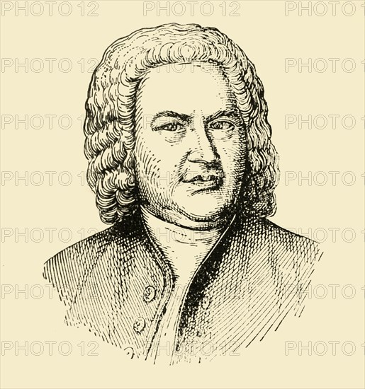 'Johann Sebastian Bach', (1933).  Creator: Unknown.