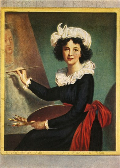 'Elisabeth Louise De Vigee-Lebrun', (1933). Creator: Unknown.