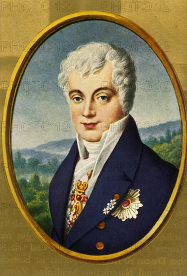 'Klemens Lothar Wenzel Fürst von Metternich', (1933) Creator: Unknown.