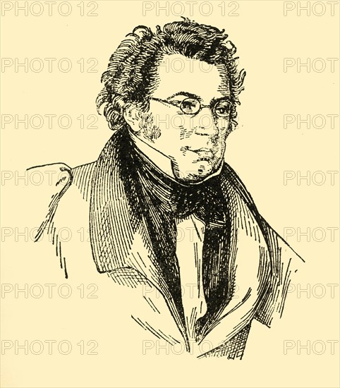 'Franz Schubert', (1933). Creator: Unknown.