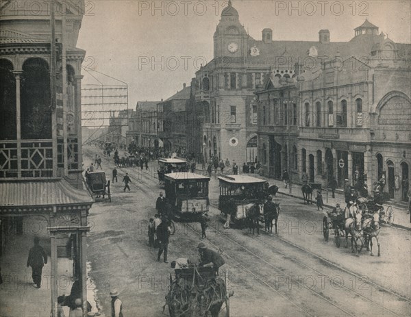'Commissioner Street, Johannesburg', c1900. Creator: Unknown.