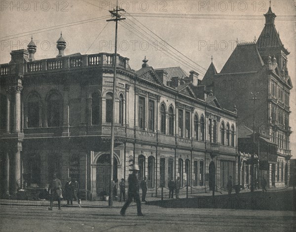 'Stock Exchange, Johannesburg', c1900. Creator: Unknown.