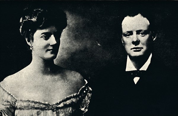 'Winston Churchill's Engagement', c1908, (1945). Creator: Unknown.