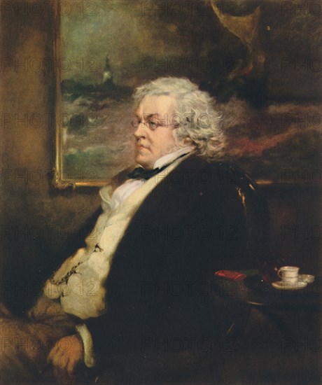 'William Makepeace Thackeray 1811-1863', c1850, (1942). Creator: Sir John Gilbert.