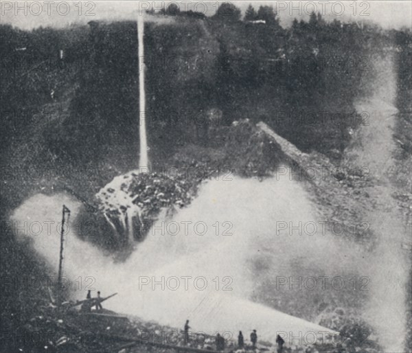 'Hydraulic Mining', 1923. Creator: Unknown.