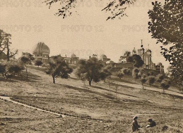 'High on a little hill in Greenwich Park -for even little hills are counted high in London - stands Creator: Unknown.