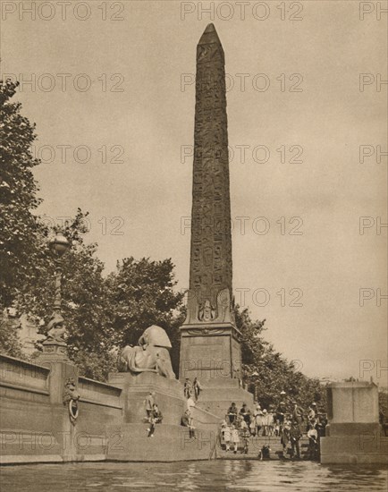 'Cleopatra's Needle Hewn Fourteen Hundred Years Before The Birth of Cleopatra', c1935. Creator: Unknown.