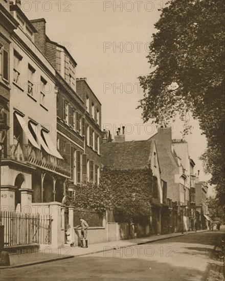 'Cheyne Walk, A Demure Road Looking Over The River, Is Rich In Memories', c1935. Creator: Unknown.