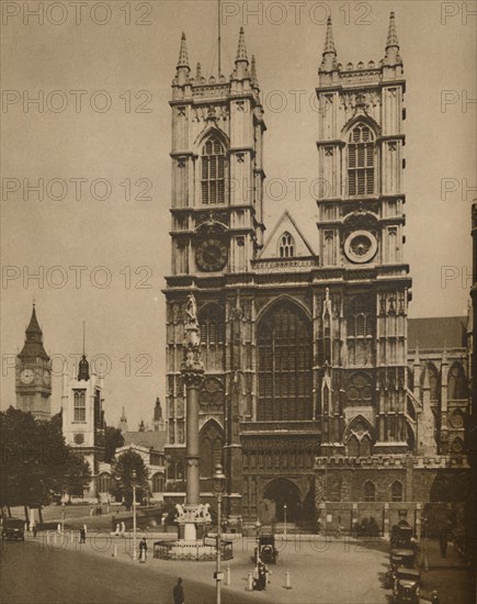 'The Hand of Wren in the Fabric of Westminster Abbey', c1935. Creator: Donald McLeish.