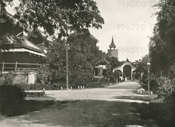 'Queen's Watch Tower, the Palace, Mandalay', 1900. Creator: Unknown.