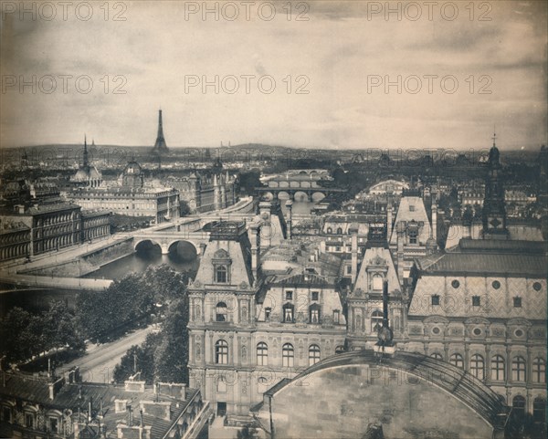 'Paris. - Panorama Des Huit Ponts. - LL, c1910. Creator: Unknown.