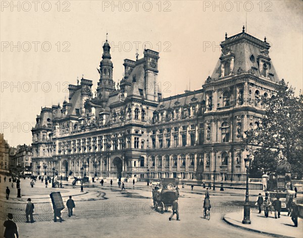 'Paris. - L'Hotel De Ville. - LL, c1910. Creator: Unknown.