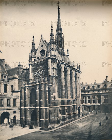 'Paris. - La Sainte Chapelle. - ND, c1910. Creator: Unknown.