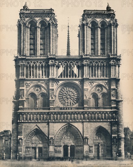 'Paris. - Notre-Dame. - LL, c1910. Creator: Unknown.