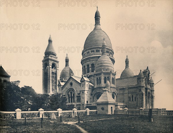 'Paris. -  La Basilique Du Sacré - Coeur, c1910. Creator: Unknown.