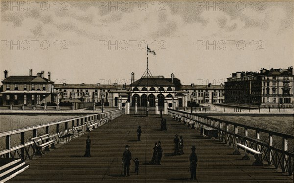 'Wellington Pier', c1880. Creator: Unknown.