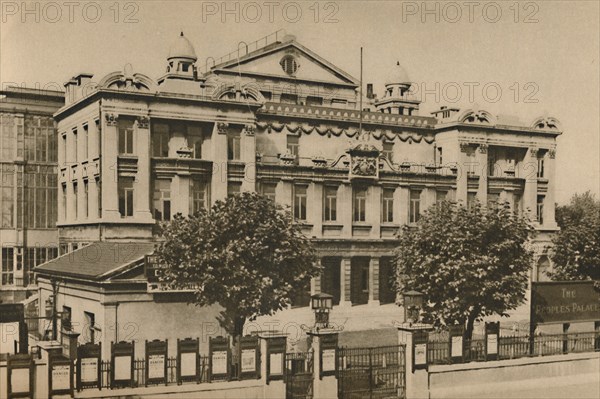 'Outside the People's Palace in the Mile End Road', c1935. Creator: Donald McLeish.