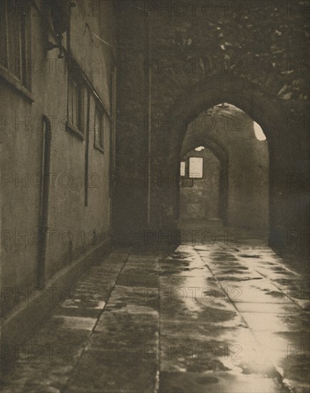 'Archway to the Abbot's Court at Westminster Abbey', c1935. Creator: Paterson.