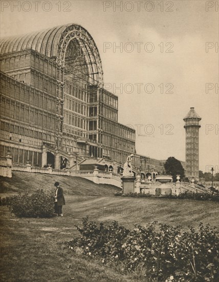 'Glass and Girders of the Crystal Palace at Sydenham', c1935. Creator: Donald McLeish.