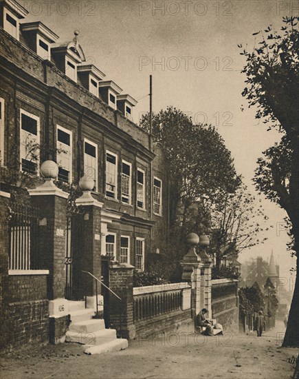 'Cromwell House on Highgate Hill, A Mansion of the Seventeenth Century', c1935. Creator: Donald McLeish.