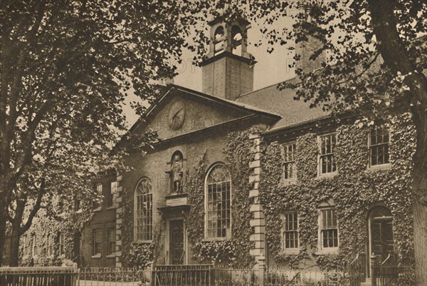 'Old Almshouses in the Kingsland Road Turned Into a Furniture Museum', c1935. Creator: Unknown.