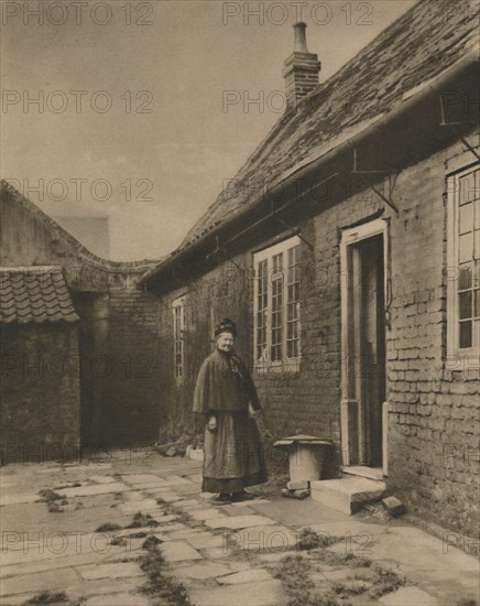 'Poplar Almshouses Founded In The Seventeenth Century', 1926, (c1935).  Creator: W Whiffin.