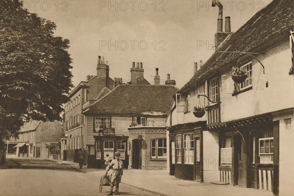 'Church Street, Chiswick, With What Used To Be The Burlington Arms', c1935. Creator: Donald McLeish.